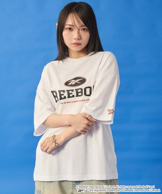 WEGO 【ユニセックス着用ITEM】別注ReebokグラフィックT（SS） ホワイト