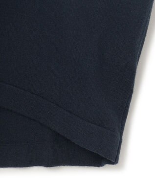 ICB L 【洗える】 ヴィスコースワイド デザインニットプルオーバー ネイビー系