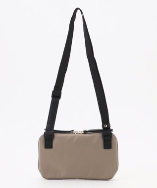 LA BAGAGERIE 【maison vert】 【撥水】撥水ナイロン多機能ポシェット グレージュ