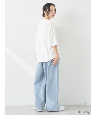 earth music&ecology Ｇｏｏｆｙ＆Ｍａｘ／フロントアートＢＩＧＴｅｅ White