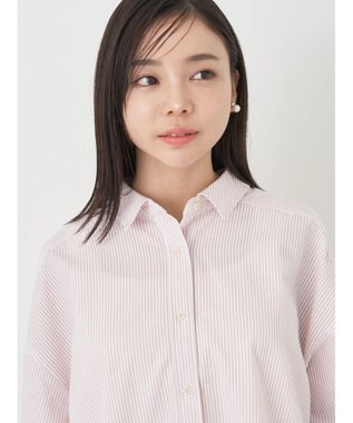 earth music&ecology サッカーレギュラーシャツ Pink