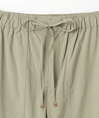 ANY 【洗濯機可/ウエストゴム】パラシュートパンツ カーキ