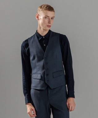 【LEON 11月号掲載】ウーステッドモックロディ ジレ