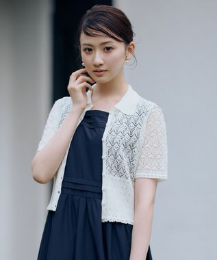 TOCCA 【星風まどかさん着用】SPIDER LACE KNIT レースニットカーディガン