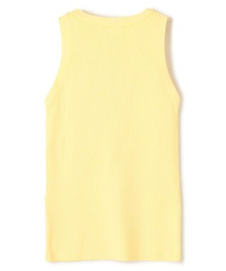 uncrave リブニット 2WAYタンクトップ イエロー