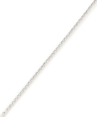 23区 パール ラリエット ネックレス シルバー系