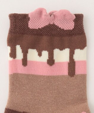 ANY KIDS 【3点セット】ソックス (ハチミツクマ) ブラウン系