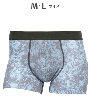 WACOAL MEN WACOAL MEN ボクサーパンツ 【気持ちいいパンツ】 動いてもズレにくい フロントの安定性・快適性 フリーなカッティング（裾部分） なめらかな肌ざわり 前閉じ 下着 WT3429 /ワコールメン サックス