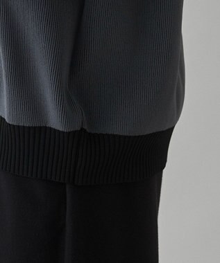 WEGO クリアライトリバーシブルカーディガン ブラック