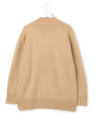 J.PRESS YORK STREET 【UNISEX】Vネックプルオーバー ニット ベージュ系