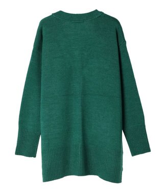 Green Parks 杢調Ｖネックカーディガン Green