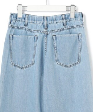 J.PRESS YORK STREET 【WOMEN】ソフトワイドデニム ダルブルー系