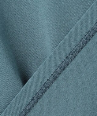 J.PRESS YORK STREET 【WOMEN】ツイストスリーブジャージ プルオーバー ピーコックグリーン系