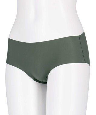 AMPHI 【NAILS INCコラボ】 ショーツ 【BRAGENIC ブラジェニック】 フリーカッティング(ウエスト・裾) 吸汗速乾 PMI145 アンフィ／ワコール カラシ