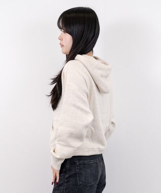 caqu ふわとろフーディー ivory