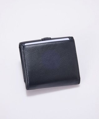 TOPKAPI 【TREASURE TOPKAPI】ソフトレザー ベルトデザイン 三つ折り財布　 ブラック