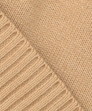 J.PRESS YORK STREET 【UNISEX】Vネックプルオーバー ニット ベージュ系