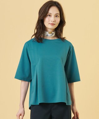 J.PRESS LADIES タイプライターライクジャージー クルーネック カットソー