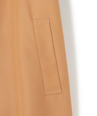 NAVE 【ReNAVE・セットアップ可/撥水加工/防シワ】ポリエステルタッサー コート キャメル系