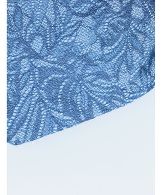 WACOAL MEN ボクサーパンツ【レースボクサー】フロント快適グラマラス 通気性 フリーなカッティング(裾部分) 前閉じ レース 下着 GT3341 /ブロス バイ ワコールメン ブルー