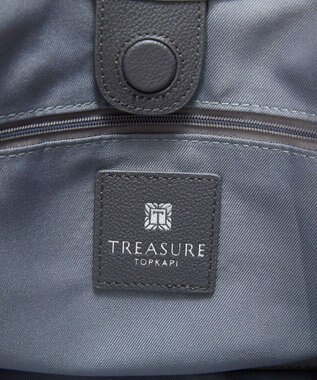 TOPKAPI 【TREASURE TOPKAPI】ナイロン アウトポケット 2way ショルダーバッグ / 軽量 ミディアムグレー