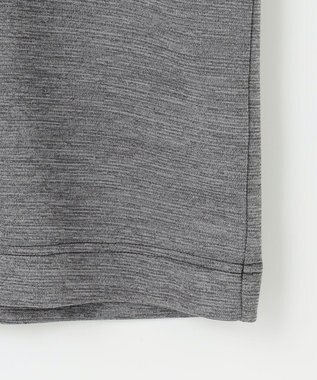 JOSEPH ABBOUD MOUNTAIN 【ソフト/吸水速乾】メランジバックメッシュ Tシャツ グレー系