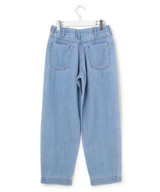J.PRESS YORK STREET 【WOMEN】ソフトワイドデニム パンツ ダルブルー系