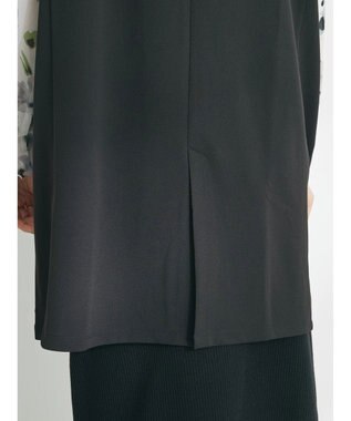 CRAFT STANDARD BOUTIQUE ジョーゼットロングジレ Black