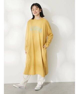 CRAFT STANDARD BOUTIQUE １０／ーウ゛ィンテージ風天竺　ＰＴ　ＯＰ　Ｌ／Ｓ Mustard