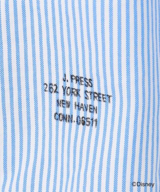 J.PRESS MEN 【DISNEY COLLECTION】【UNISEX】ピンオックス シャツ/ B.D. / ミッキーマウス ネイビー系9