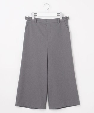 J.PRESS LADIES 【WEB限定カラーあり】ツムギートflannel クロップド パンツ グレー系