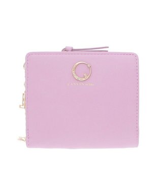 LANVIN en Bleu ルナ Lファスナー二つ折り財布