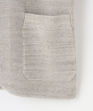 JOSEPH ABBOUD 【オリジナルオーガニックコットン使用】JOE COTTON ニット ジャケット ベージュ系