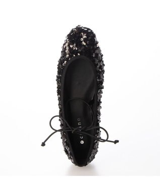 MODE ET JACOMO <carino>２WAYスパンコールバレエ ブラック