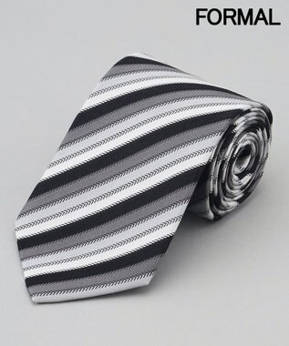  【WEAR BLACK】フォーマル用_ストライプ ネクタイ