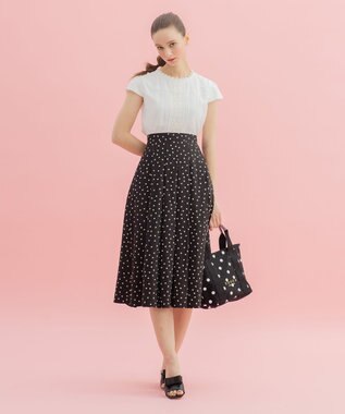 TOCCA 【洗える！】SOLEIL シフォントップス アイボリー系