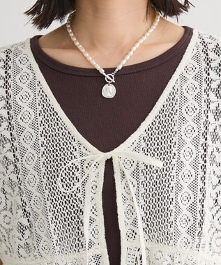 Green Parks レースベスト Ivory