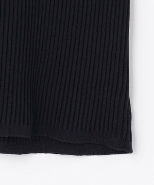 組曲 S 【先行予約・WEB限定】クリアストレッチオフショルダー ニット ブラック系