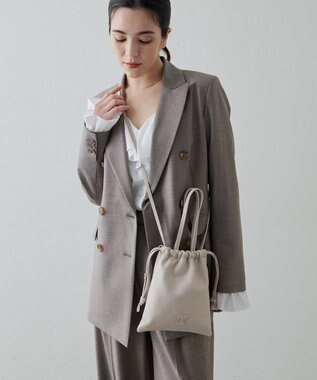 IACUCCI ≪予約≫グラーノ 2WAYTOTE CERVO エクリュ