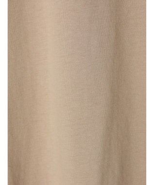 Green Parks バックフォトプリント半袖チュニック Light Beige