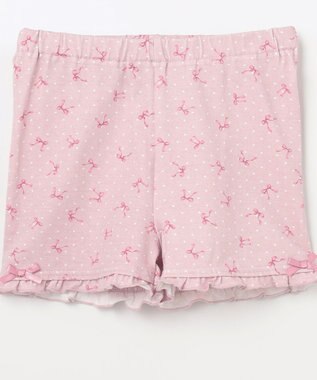 ANY KIDS 一分丈 スパッツ リボンドット