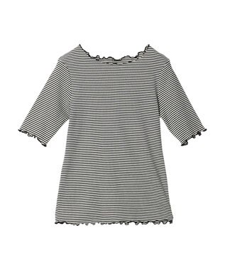 earth music&ecology メロ－リブプルオーバー Border