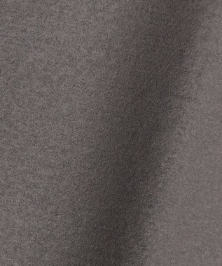 自由区 【WEB限定】ウールミルドジャージー スリーブコンシャスワンピース グレー系