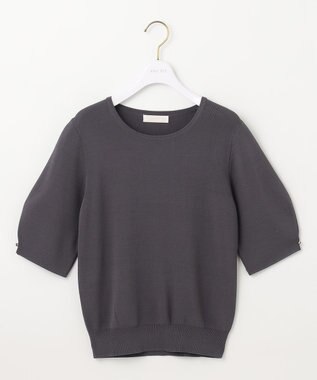 ANY SIS S 【洗える】コクーンスリーブ ニット スレート