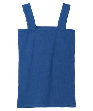 Green Parks スクエアリブタンクトップ Blue