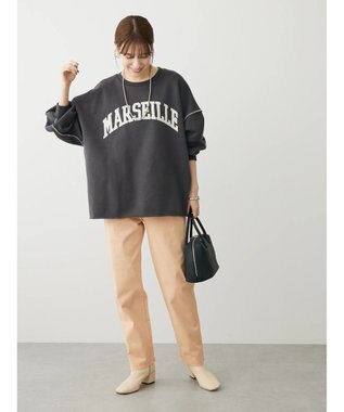 Green Parks ・ＲＡＹ　ＣＡＳＳＩＮ　ロゴｐｔカラーステッチスウェット Charcoal Gray