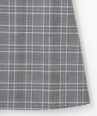 組曲 KIDS 【110-140cm】キチントチェック ジャンパースカート グレー系3