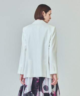 GRACE CONTINENTAL サイドベンツジャケット ホワイト