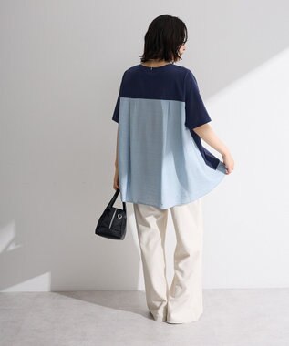 Green Parks バックタックドッキングプルオーバー Navy