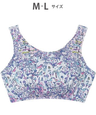 tsumori chisato SLEEP ツモリチサト ナイトアップブラ ノンワイヤー ベア天竺素材(身生地) 3Lまで対応 大きいサイズ ナイトブラ レディース UBX410 /ワコール